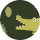 laughing croco